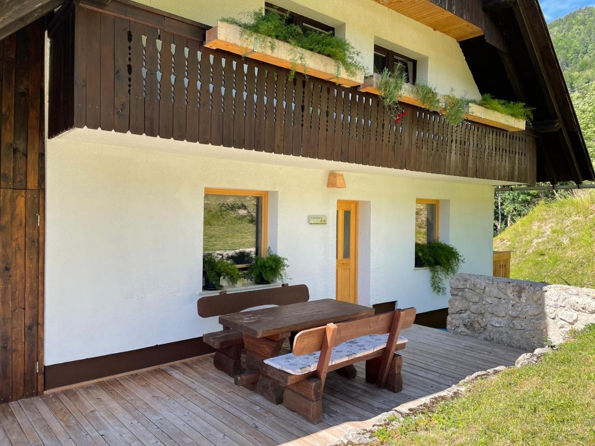 Apartma Korosec Srednja Vas v Bohinju Dış mekan fotoğraf